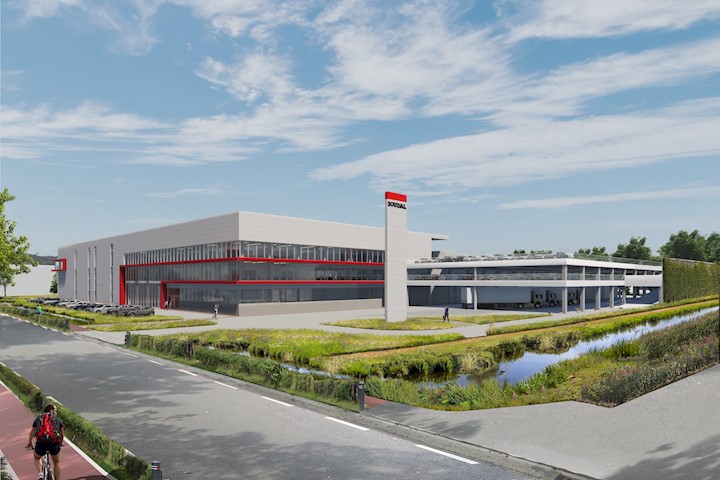 Soudal places first column of the factory of the future