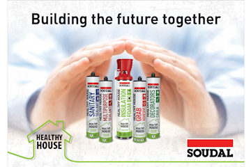 Soudal Healthy House® : meer duurzame opties in alle productgroepen